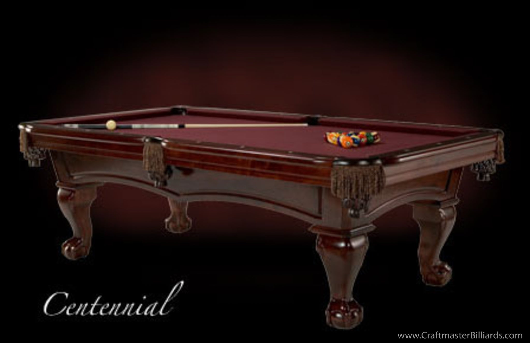 Centennial 9' Pool Table