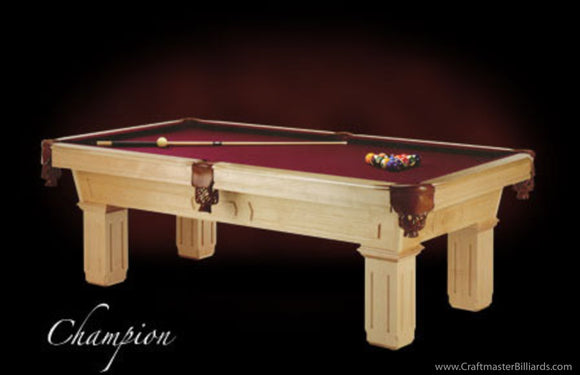 CraftMaster Billiards - Beautiful Pool Tables made in Florida ...