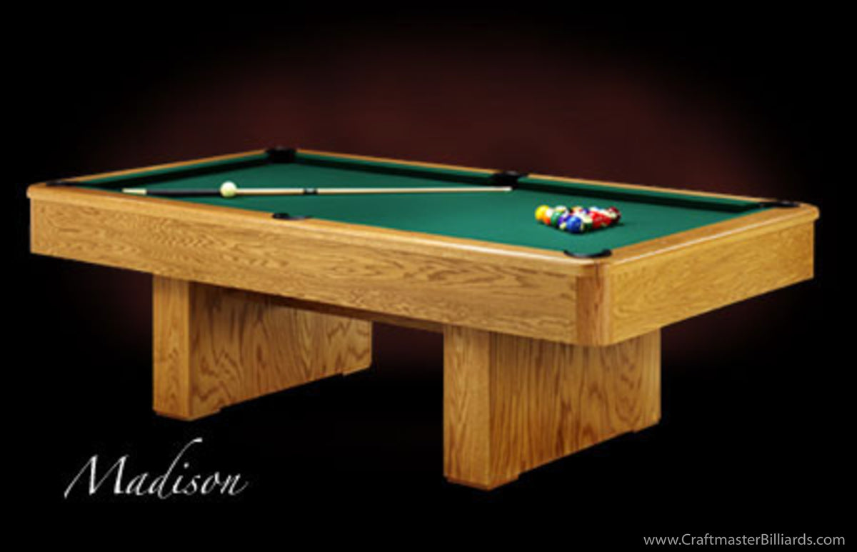 Madison Pool Table – Craftmaster Billiards